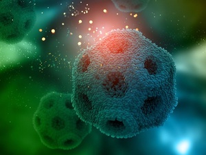 Фото с сайта <a href="https://www.freepik.com/free-photo/3d-render-medical-background-with-random-virus-cells_1166129.htm">Freepik</a>, image by kjpargeter
