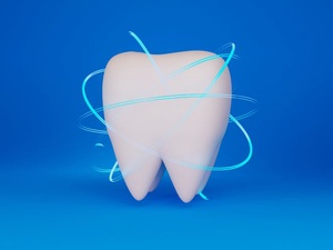 Фото с сайта <a href="https://www.freepik.com/free-photo/dental-hygiene-concept-with-blue-background_40421095.htm">Image by Freepik</a> / Ученые создали первое в мире лекарство для отращивания новых зубов