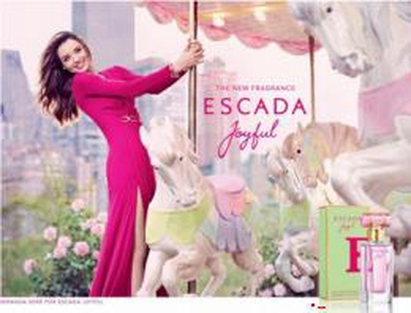 Escada представил рекламную кампанию нового аромата Joyful