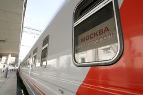 Поезд Симферополь-Москва пошел в обход Украины