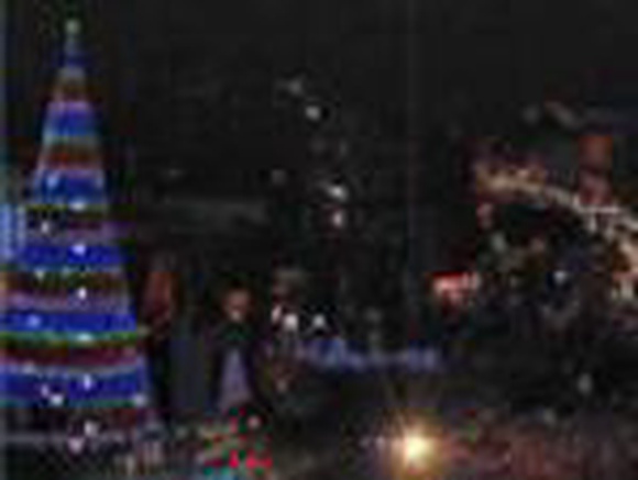 Янукович зажег елку на Майдане Независимости