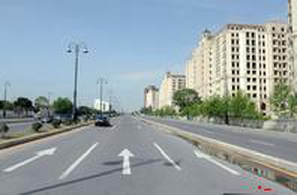 В Баку закрыта часть проспекта Азадлыг